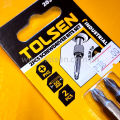 Tolsen 2pcs Philip Screwdriver Bit Set (PH 1 | PH2 | PH3 x 25mm | 50mm) S2 Industrial Steel. 