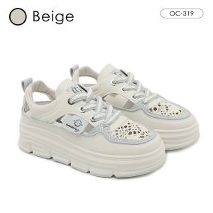 OCTAVIA Sepatu Sneakers Casual Highsole Wanita #OC-319