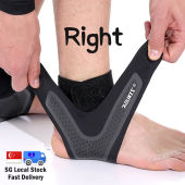 Ultra Thin Ankle Support Adjustable Breathable Aolikes Ankle Wrap Strap Stabilizer Brace Guard (1 Piece) Sports Protect SGSports for Feet Protection and Injury Recover Arthritis Foot Sprain Pain Relief for Men and Women Running Hiking Soccer Basketball
