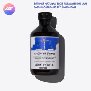 Dầu Gội Dung Dịch Davines NaturalTech Rebalancing Chăm Sóc Da Đầu Dầu Làm Sạch Và Cân Bằng Da Đầu