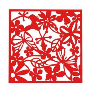 Hanging Screen Divider Removable Partition Panel Living Room Curtain Hollow Out Butterfly 1pc