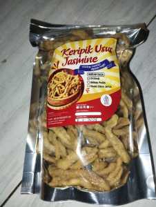 Keripik Usus Renyah Jasmine Halal 200g - Snack Sehat Organik dalam Kemasan Resealable