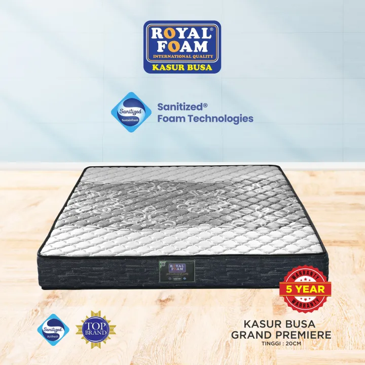 Kasur%20Busa%20Royal%20Foam%20Grand%20Premiere%20T30cm%20&%20T20cm%20Putih%20Single%20Size%20-%20Image%203