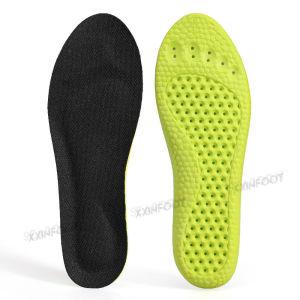 COD Sports Insoles Soft High Elastic EVA Foot Pads Breathable Mesh Shock Absorbing Foot Insert