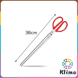 KLIMO Eel Clip Stainless Steel Sea Fishing Clip Multifunctional Long Handle Crab Tongs Garbage Clip