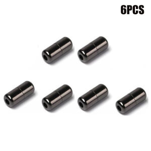 10PCS Elastic Laces Clasps Metal Capsule Lock Buckles Tip Ends No Tie Shoelaces Tieless Elastic Lazy Shoelace Accessries