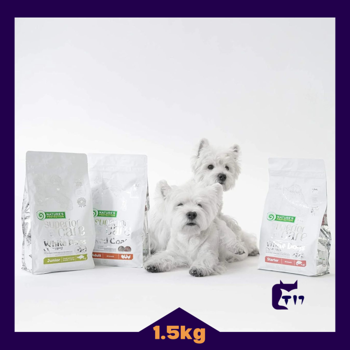 Nature's Protection Superior Care White Dog Tear Stain Puppy Adult 1 ...