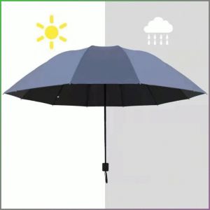 เสื้อกันฝน กันน้ำ การป้องกันฝนและแสงแดด ร่มกันแดด เหมาะกับทั้งวันแดดและวันฝนตก ไวนิล แสงสว่าง