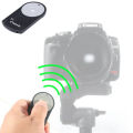 Remot Kontrol Kamera Wireless IR Camera Remote Controller RC6 for Canon Rebel XT XTi T1i T2I T3i 5D Mark II Infrared Shutter Pengendali Kamera Jarak Jauh 5 Meter Foto Video Vlog Vlogger Konten Youtube Review Produk Selebgram Youtuber s3265 - Black. 
