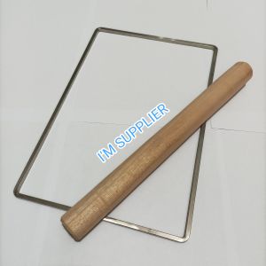 Cetakan kue kering satu set bingkai rollpin kastengel