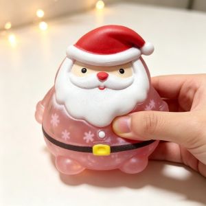 VINEY Cute Santa Slow Rising Squishy Slow Rebound Soft Pinch Christmas Squeeze Toy Funny Gift Squeeze Santa Claus Squishy Toy Christmas Party
