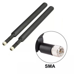 2PCS 5dBi 4G LTE External Antenna SMA Connector for Globe at Home & PLDT Home Prepaid Wifi Huawei Router