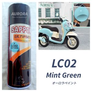 SAPPORO ULTIMATE Mint Green LC02 Pastel Min Gren Hijau Biru Tosca Toska Ijo Soft Muda Saporo Ultimet