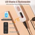 Dog Paw Trimmer for Grooming, 2025 UpgradesPaw Trimmer with LED Light, 35dB Ultra-Low Noise Rechargeable Dog Paw Hair Trimmer Clippers for Dogs Cats Paws Eyes Ears Face Rump. 
