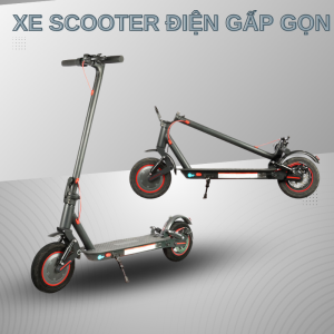 Xe scooter điện 10.4AH khung hợp kim nhôm gấp gọn tốc độ 25km/h xe scooter điện gấp gọn tải trọng lên tới 150kg