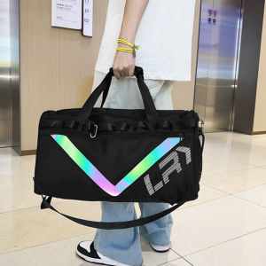 Moonlight Design Big Capacity Duffel Backpack with Shoe Compartment Outdoor Men Sling Bag Hand Carry Bag Hiking Bag Beg Baju (SL-067)