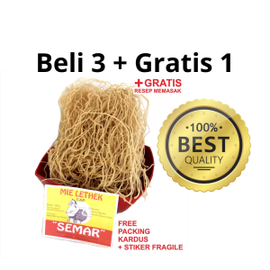 Mie Lethek Cap Semar 250 gram Khas Bantul Gluten Free Kualitas Super Rasa Sehat Alami Yogyakarta original Dapat Resep Memasak Gratis