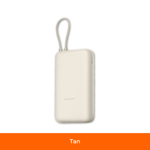 【CCC Certification】Xiaomi 33W Power Bank 20000mAh (Integrated Cable) Build-in Cable | USB-C Two way Fast Charge