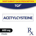 Rx: ACETYLCYSTEINE Powder for Oral Solution 600mg Sachet. 