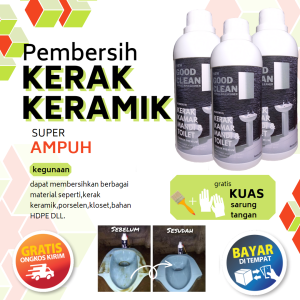 new GOOD CLEAN PEMBERSIH kerak keramik kamar mandi/PENGHILANG noda kloset