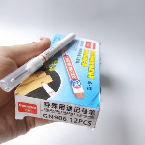Combo 12 Bút đánh dẫu lỗ sâu đánh dấu mộc đầu dài đa năng - Túi Thợ HQ
