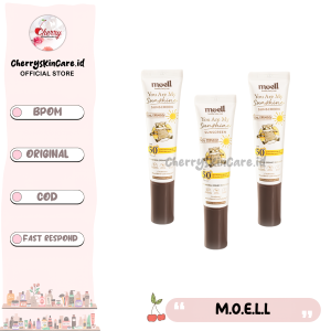 Moell Physical Sunscreen Anak & Bayi SPF 50+ (PA++++) 30 gr - Extra Water Resistant