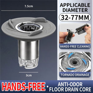 Floor Trap Core Anti-Odor Magnetic Hair Catcher Filter Fits Seal Anti Bugs HDB Bathroom Tornado Fast Drainage