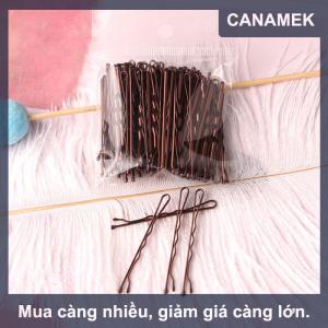 【CANAMEK】 50 cái kẹp tóc 5cm kẹp tóc phụ nữ kẹp tóc xoăn lượn sóng kẹp tóc kiểu tóc phụ nữ Bobby pins phụ kiện tạo kiểu tóc