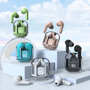 X55 Wireless Bluetooth Headphones Ultra-thin Mini Invisible In-ear Earbuds Ultra-long Battery Life Noise Cancelling
