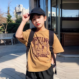 SweetKids พร้อมส่งจากกทม🌸เสื้อยืดแขนสั้นเด็ก🍓แขนสั้นพิมพ์ลาย เสื้อคอกลม แฟชั่นฤดูร้อน สไตล์เกาหลี สำหรับเด็กชายและเด็กหญิง