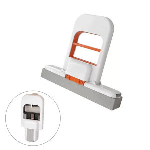 BIBLIO Portable Mini Mop Home Kitchen Car Cleaning Squeeze Mop Desk Cleaner Glass Sponge Cleaning Mop Household Cleaning Tools