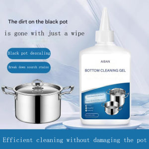 Quick Solution To The Black Scale On The Bottom Of The Pot Pot Descaling Agent Strong Decontamination Gel Liquid