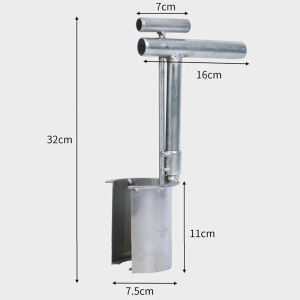 Alat Transplanter Bibit Tanaman Dan Pohon Buah Untuk Penanam Bibit Tanaman dengan pegangan panjang