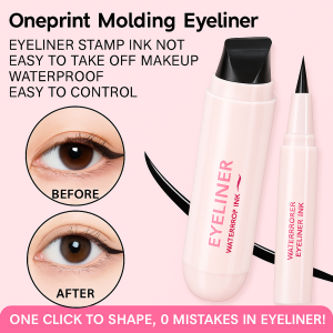 【FAMMY FAEY】One-Stamp Natural Non-Smudge Eyeliner Stamp Quick-Drying Long-Lasting Color Double-Headed