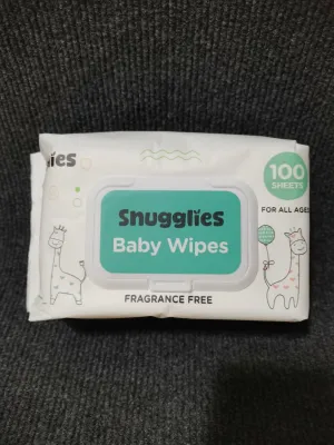 Snugglies Baby Wipes Fragrance Free 100 Sheets For All Ages