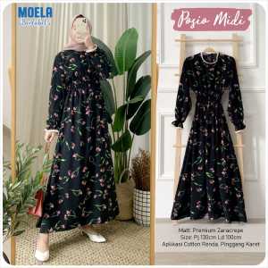 MIDI DRESS POSIO LD 100 BY ORIGINAL MOELA BERLABEL
