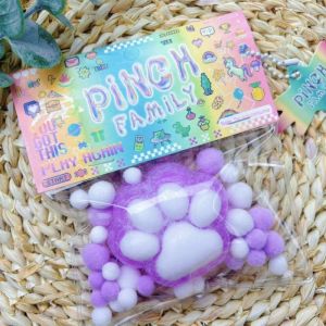 1PC Cat Paw Squishy Toys Cute Cartoon Squeeze Toy Kawaii Stress Relief Toys Fidget Toys Pinch Toy