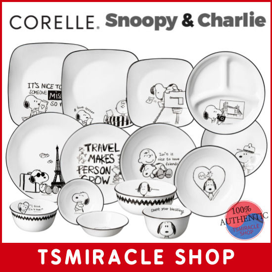 CORELLE PEANUTS Snoopy&Charlie Edition Korean Type