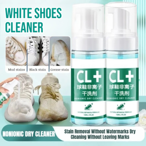 White Shoes Cleaner Shoes Whitening Foam Cleaner Decontamination Cleaning Agent for Sneakers Rubber Shoes