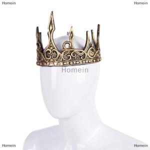 [COD] Homein Crown King For Men Crowns Halloween Costume Kings Vintage Headdress Headwear