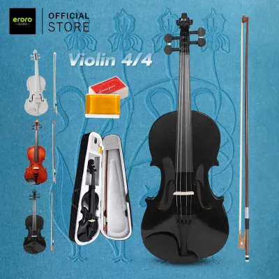ไวโอลิน สำหรับทุกวัย ขนาด4/4 เหมาะสำหรับผู้เริ่มต้น Violin ไวโอลิน 4/4