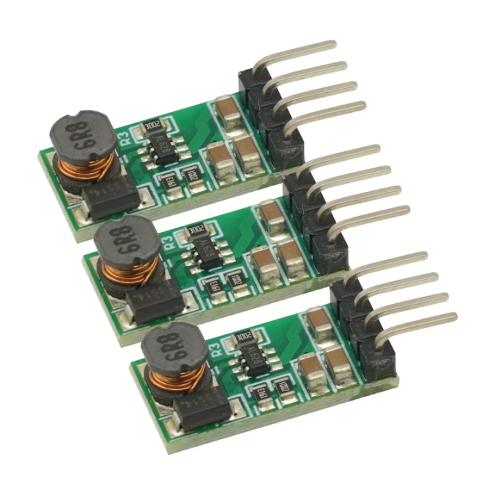 3Pcs 3.3V 3.7V 5V 6V 5V to 12V Adjustable Stepping Up Converter Module ...
