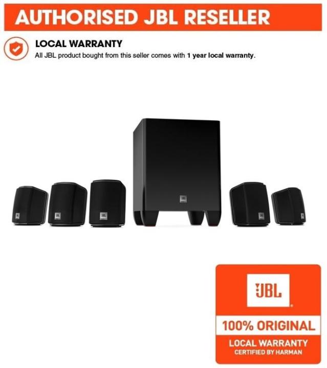 JBL Cinema 510 Home Theater Speaker System with Powered