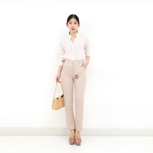 NUBER - Chinos Wanita Active Pinggang Karet PANSY02