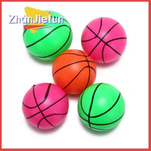 zhanjietun 12cm inflatable basketball volleyball beach ball kids toy color