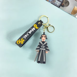 MEKANSM Action Figure 3D Nezha - Gantungan Kunci & Aksesoris Lucu (Hadiah Souvenir Karakter Film)