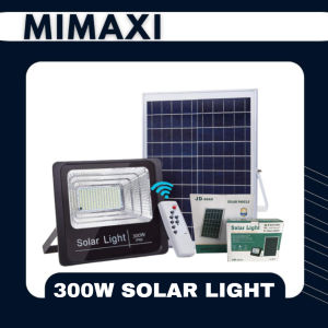 300W Solar Led Outdoor Flood Light Street Lamp IP67 Waterproof