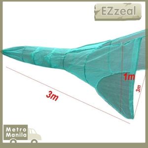 3x1x3m Tail 3m Imported Fishing Net Folding Fish Shrimp Cage Net