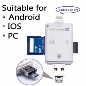 i-FlashDrive đầu đọc thẻ nhớ MicroSD cho iPhone iPad chất lượng cao