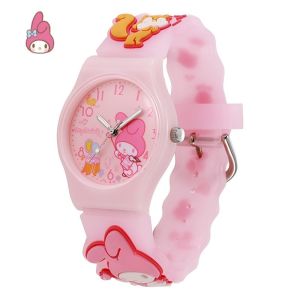 Cartoon Sanrio Watch Cute Kuromi Melody Needle Buckle Children Wrist Watch Portable Student Watch